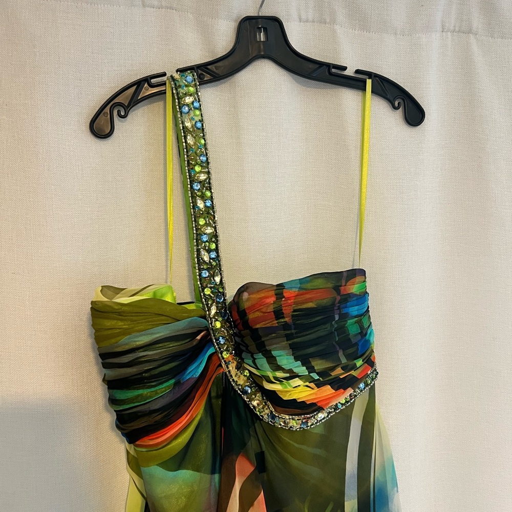 Prom One-Shoulder Dress - Picture 5 of 5